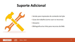 Webinar - Ensino a distância