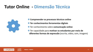 Webinar - Ensino a distância