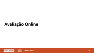 Webinar - Ensino a distância