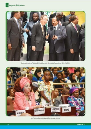 Paul Biya - Cameroun - Bulletin mensuel N°19 Le Temps des Réalisations