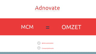 MCM OMZET=
@AdnovateUpdate
Company/adnovate
 