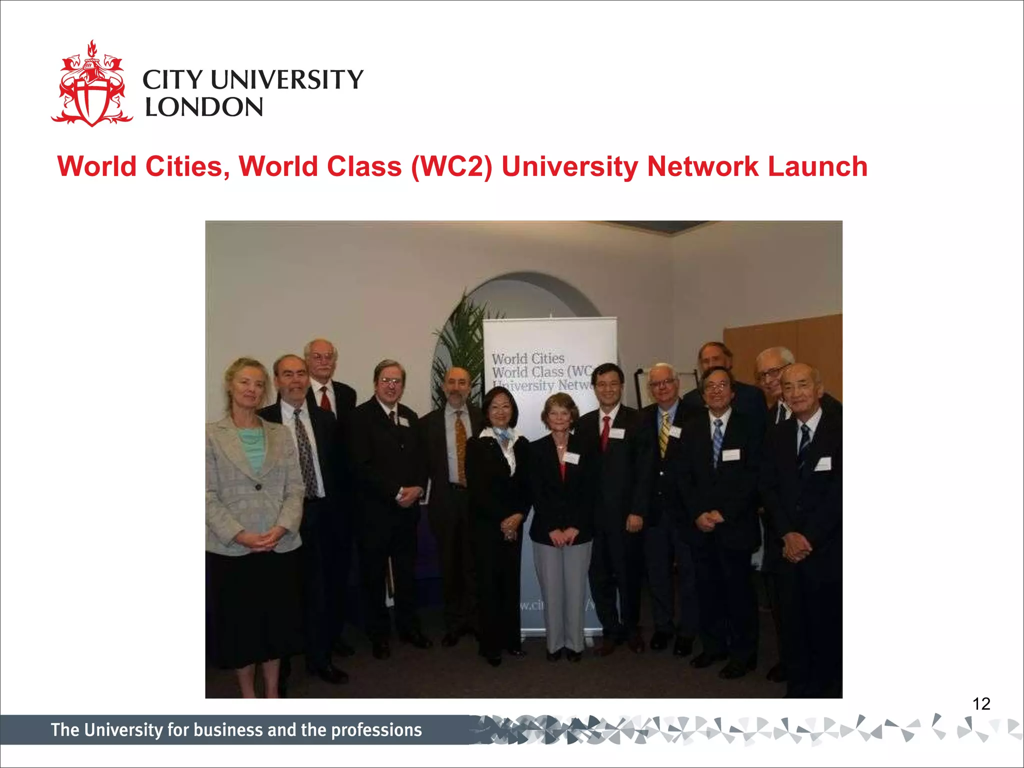 World Cities, World Class (WC2) University Network Launch 