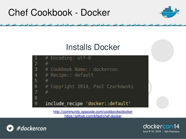 Dockercon - Building a Chef cookbook testing pipeline with ...