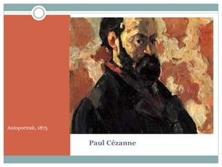 Paul Cézanne
Αutoportrait, 1875
 