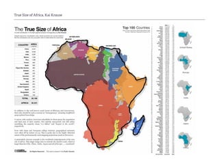 True Size of Africa, Kai Krause
 