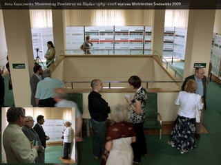 Dyplomy pracowni Informacji Wizualnej | Anna Kopaczewska, Monitoring powietrza na Śląsku, 2008
 