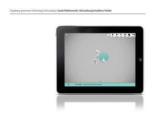 Dyplomy pracowni Informacji Wizualnej | Jacek Malinowski, Wizualizacja budżetu Polski
 