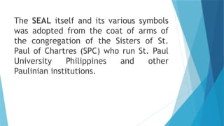 Paulinian Ethics and Values: Mission, Symbols, and Graduate Attributes ...