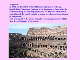 Declered colisseum | PPT