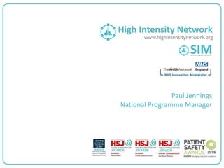 Paul Jennings - Serenity Integrated Mentoring (SIM) and the High ...