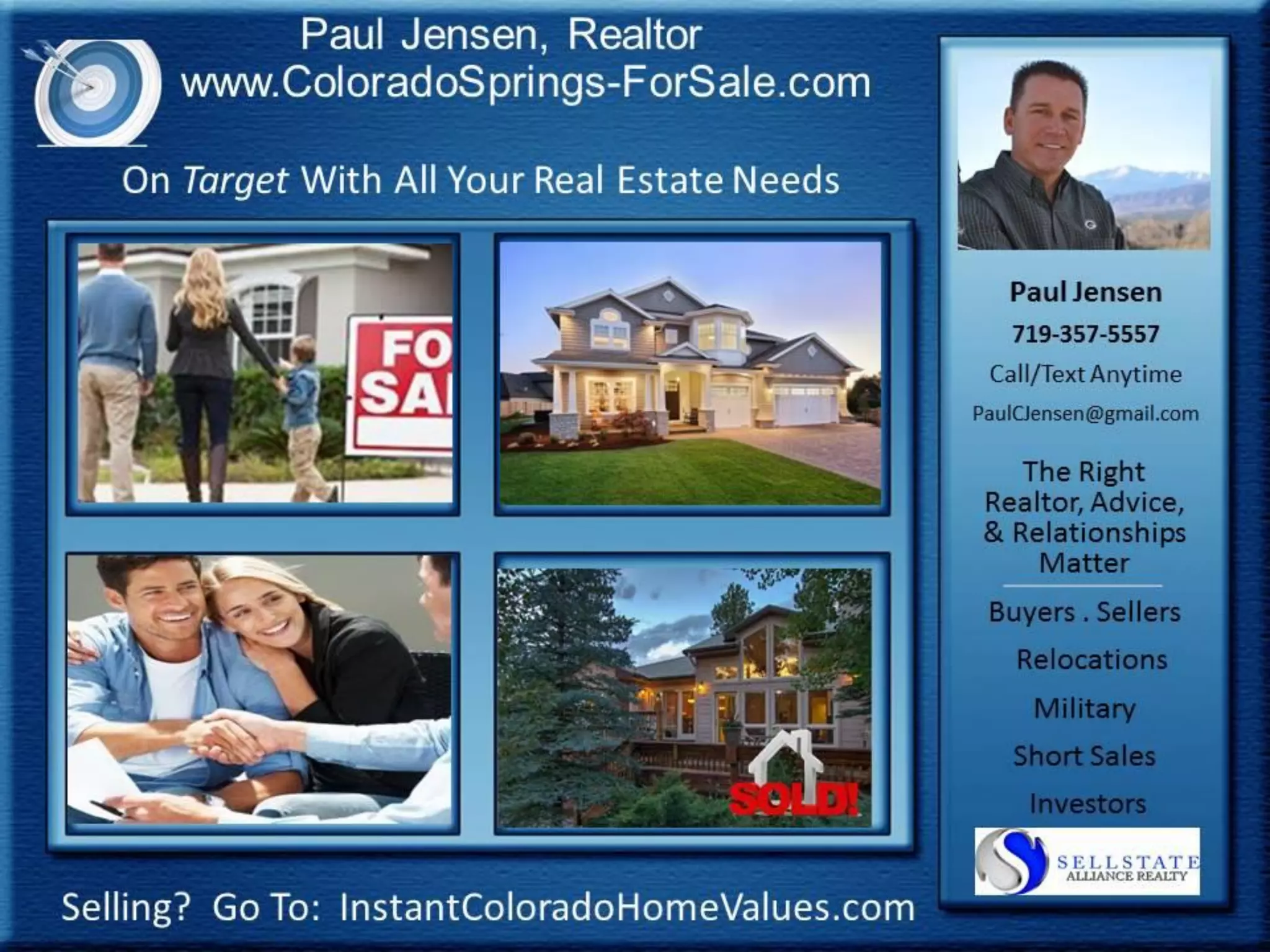 Paul Jensen, Sellstate Alliance Realty, Pre Listing Presentation