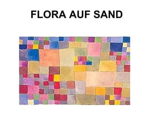 FLORA AUF SAND   