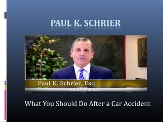 What You Should Do After a Car Accident
 