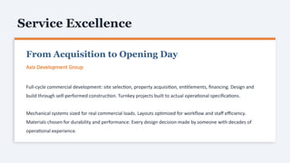 Paul Leongas | Creating Axis Development Group | PPTX