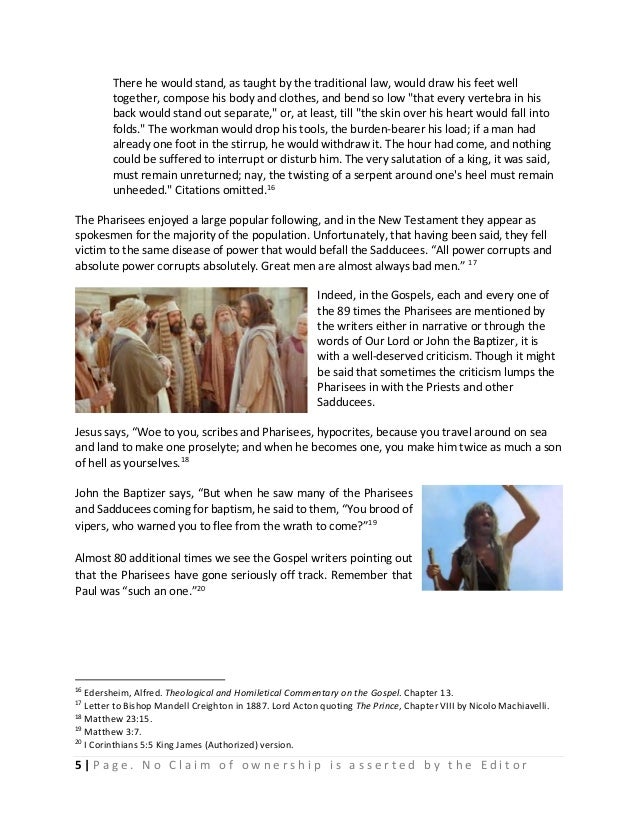 Paul Lesson 10 11 12 Political Groups Second Temple Judaism