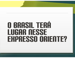 Apresentação FDC Experience - Prof. Paulo Paiva
