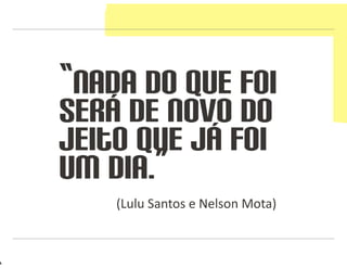 Apresentação FDC Experience - Prof. Paulo Paiva