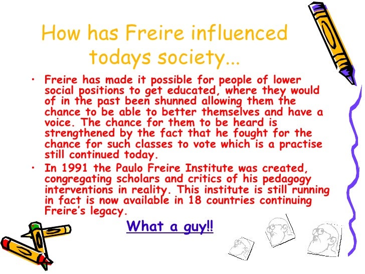 Paulo Freire/Banking Concept of Education