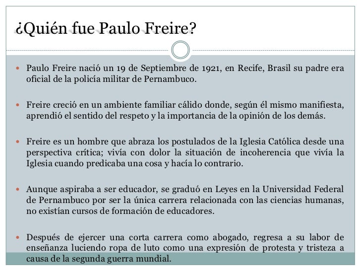 Paulo freire