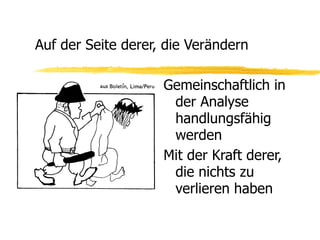 und dem Theater der Unterdrückten 