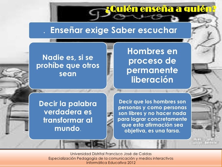 Resultado de imagen de enseñar exige saber escuchar