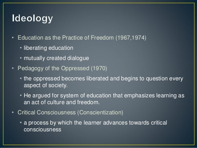 Paulo freire and adult education