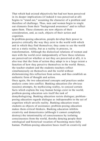 PAULO FREIRE CHAPTER 2 OF PEDAGOGY OF THE OPPRESSEDThis reading.docx