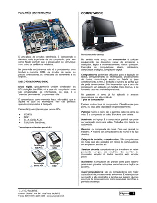 Módulo 1 - Hardware e Software | PDF