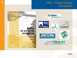 PEC – Projeto Energia
         Competitiva




                    18
 