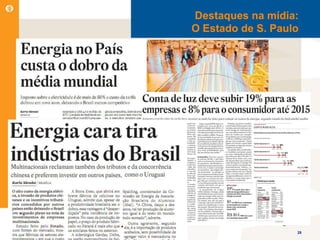 Destaques na mídia:
O Estado de S. Paulo




                   25
 