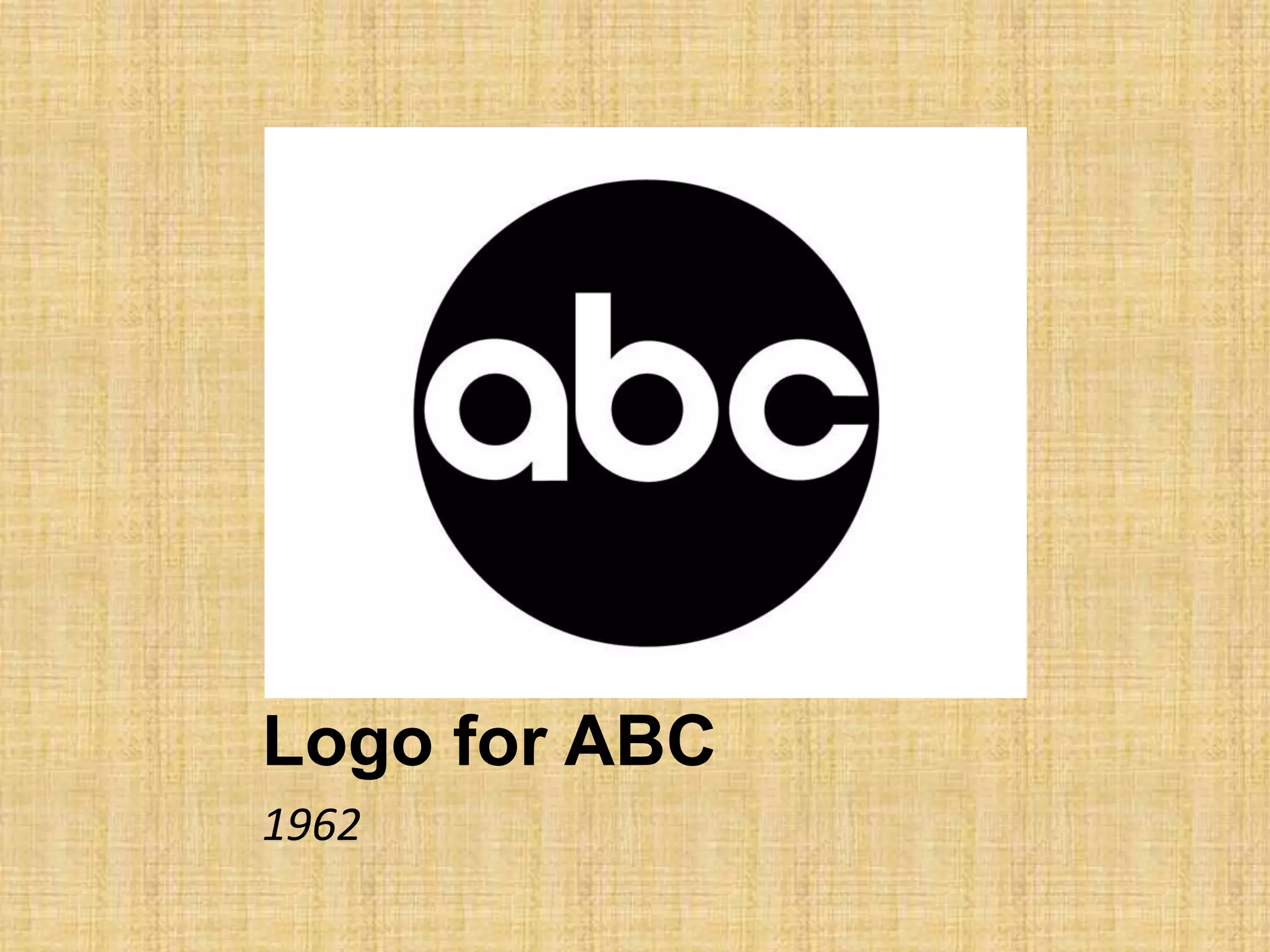 Logo for ABC
1962