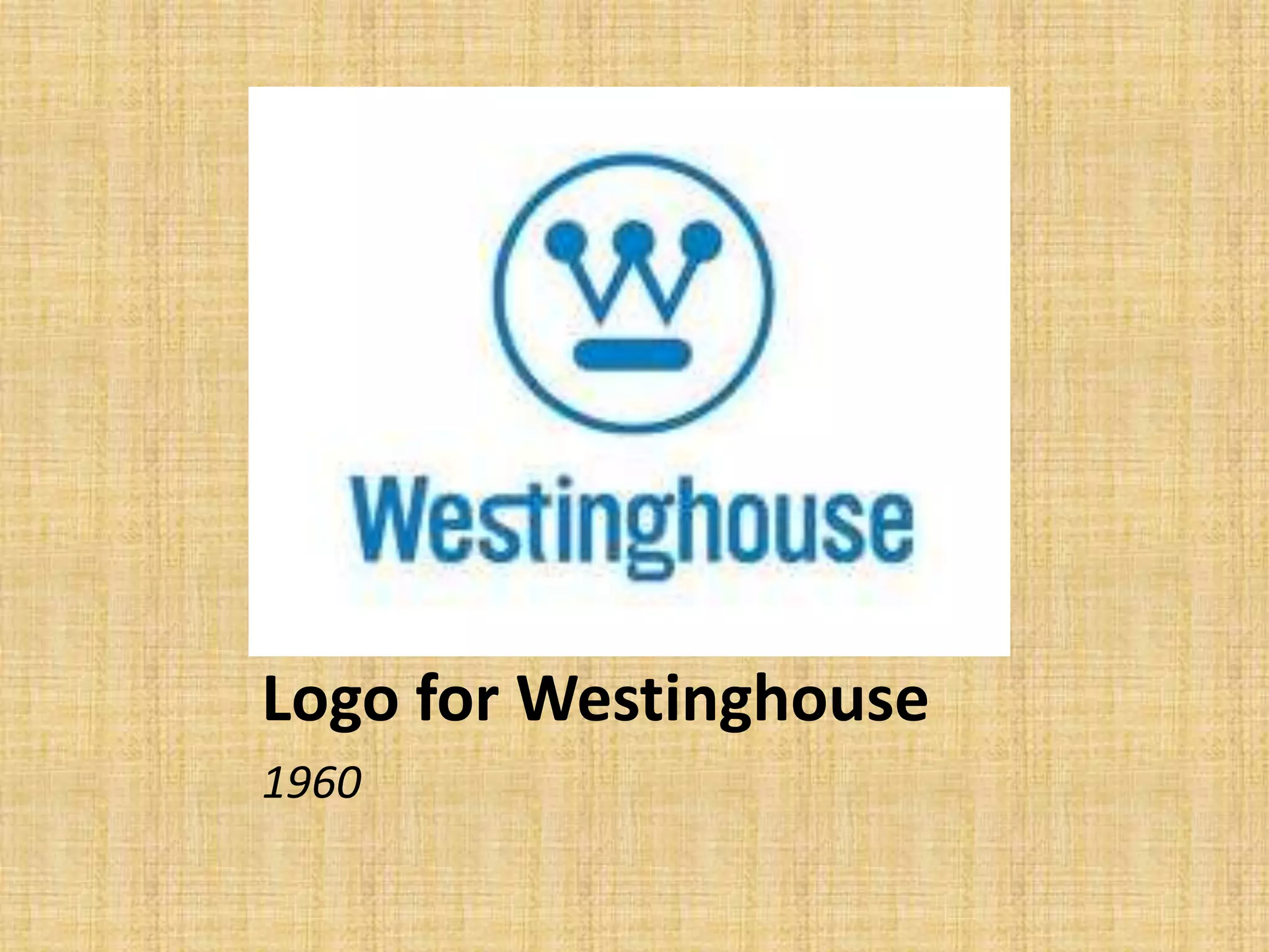 Logo for Westinghouse
1960
