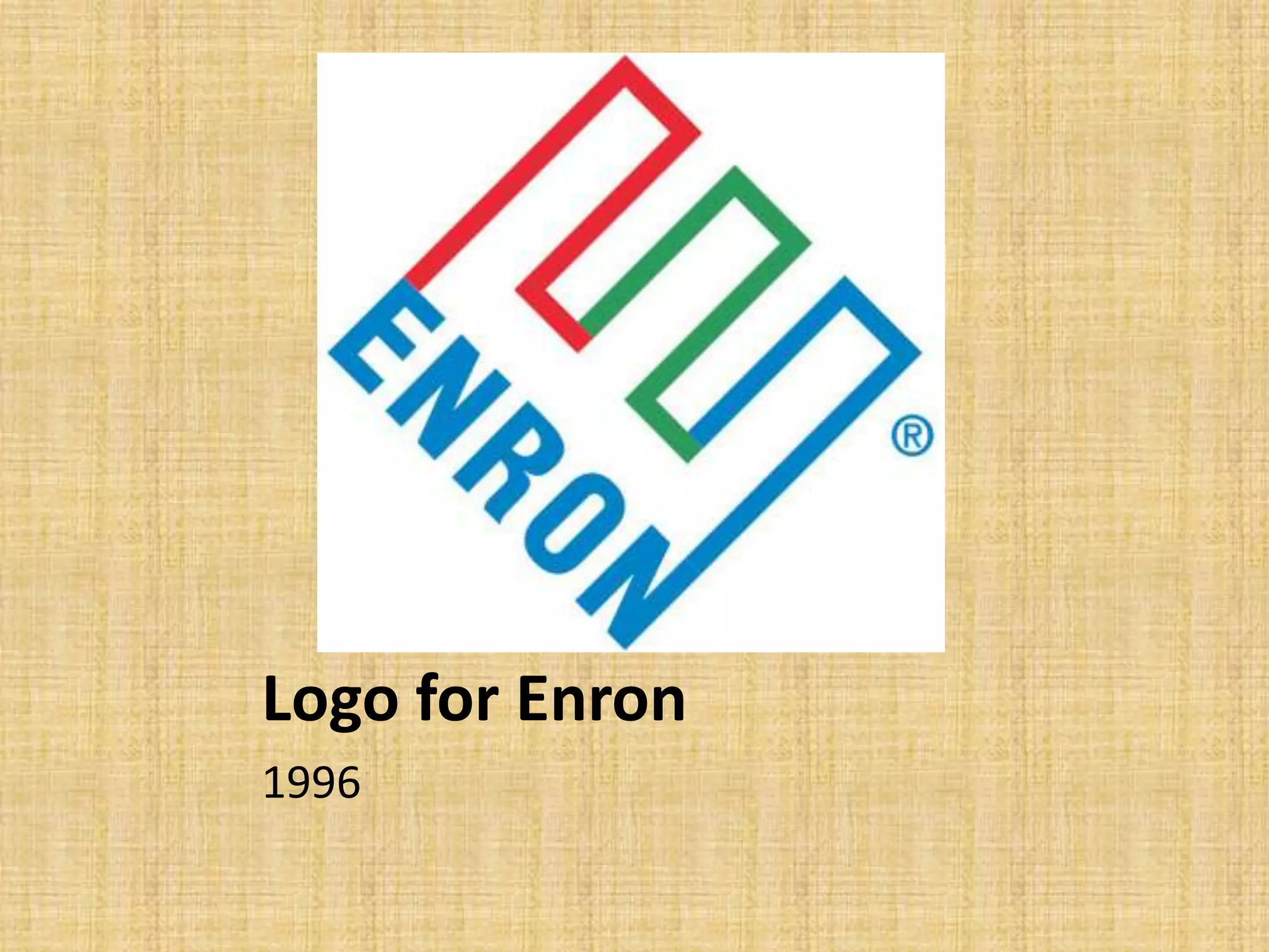 Logo for Enron
1996