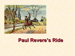 Paul Revere’s Ride 