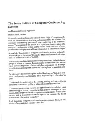 The Electronic College