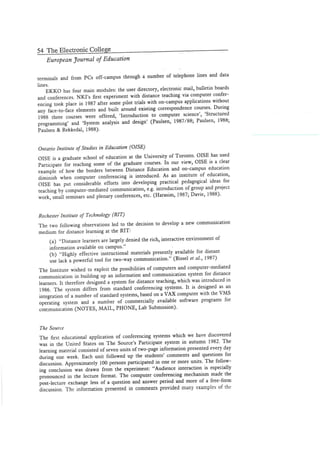 The Electronic College