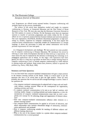 The Electronic College