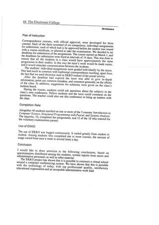 The Electronic College