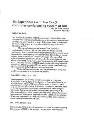 The Electronic College