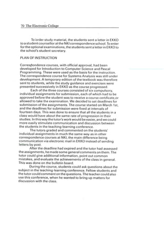 The Electronic College