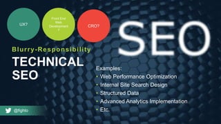 “All SEO can be technical SEO!”
 