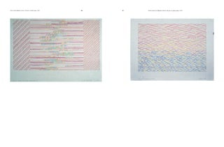2120 Frame Study 24: Migraine Onset B, felt pen on graph paper, 1979Frame Study Migraine Onset G, felt pen on graph paper, 1976
 