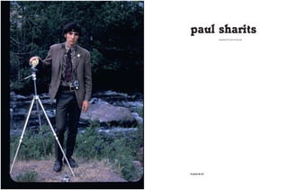 paul sharits
organized by yann beauvais
les presses du réel
 