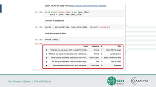 Paul Shapiro | @fighto | #TechSEOBoost
 