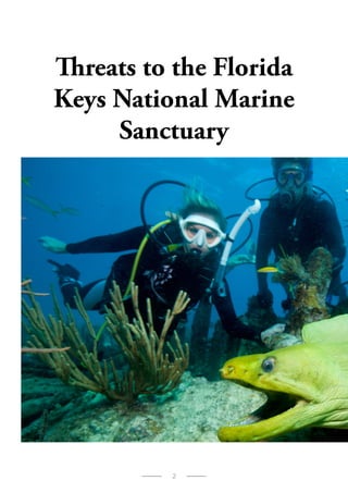 2
Threats to the Florida
Keys National Marine
Sanctuary
 