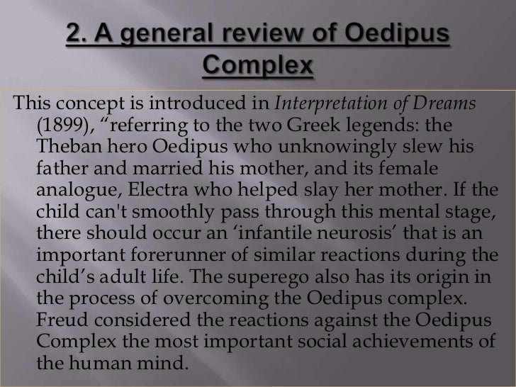 Paul’s oedipus complex in sons and lovers