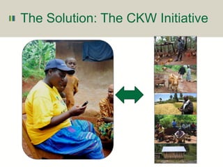The Solution: The CKW Initiative

 