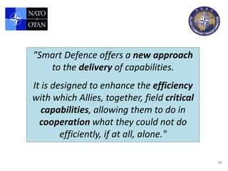 Smart Defence “Serious Games and the Smart Defense Initiative” By Paul Thurkettle ...