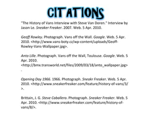 The History of Vans: Steve Van Doren Interview - Sneaker Freaker