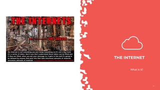 1111
THE INTERNET
What is it?
 